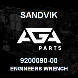 9200090-00 Sandvik ENGINEERS WRENCH | AGA Parts