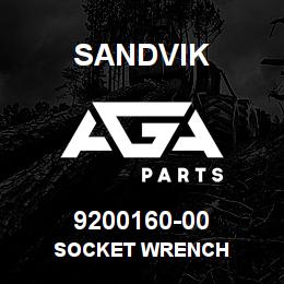 9200160-00 Sandvik SOCKET WRENCH | AGA Parts