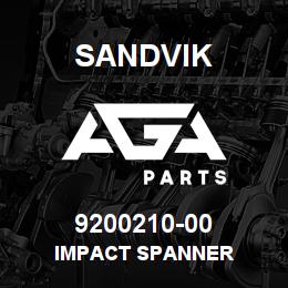 9200210-00 Sandvik IMPACT SPANNER | AGA Parts