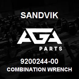 9200244-00 Sandvik COMBINATION WRENCH | AGA Parts