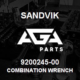 9200245-00 Sandvik COMBINATION WRENCH | AGA Parts