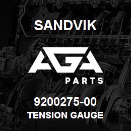 9200275-00 Sandvik TENSION GAUGE | AGA Parts
