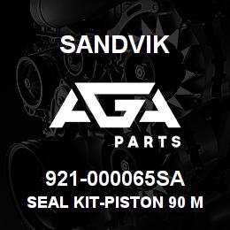 921-000065SA Sandvik SEAL KIT-PISTON 90 MM. BORE | AGA Parts