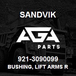 921-3090099 Sandvik BUSHING, LIFT ARMS RB | AGA Parts