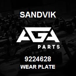 9224628 Sandvik WEAR PLATE | AGA Parts
