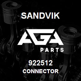 922512 Sandvik CONNECTOR | AGA Parts