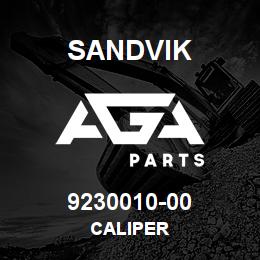 9230010-00 Sandvik CALIPER | AGA Parts