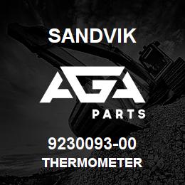 9230093-00 Sandvik THERMOMETER | AGA Parts