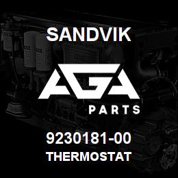 9230181-00 Sandvik THERMOSTAT | AGA Parts