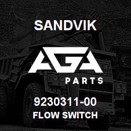 9230311-00 Sandvik FLOW SWITCH | AGA Parts