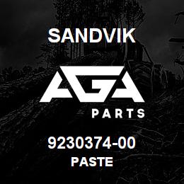 9230374-00 Sandvik PASTE | AGA Parts