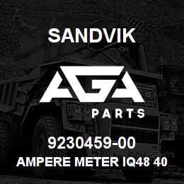 9230459-00 Sandvik AMPERE METER IQ48 400/1A | AGA Parts