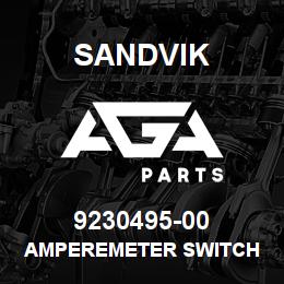 9230495-00 Sandvik AMPEREMETER SWITCH | AGA Parts