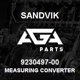 9230497-00 Sandvik MEASURING CONVERTER | AGA Parts