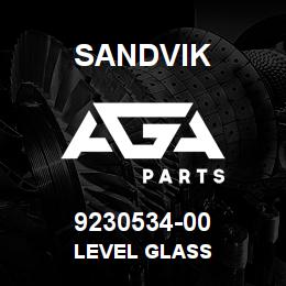 9230534-00 Sandvik LEVEL GLASS | AGA Parts
