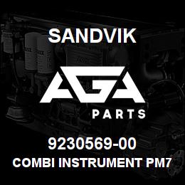 9230569-00 Sandvik COMBI INSTRUMENT PM700 | AGA Parts
