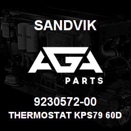 9230572-00 Sandvik THERMOSTAT KPS79 60DGR FALL L630 | AGA Parts