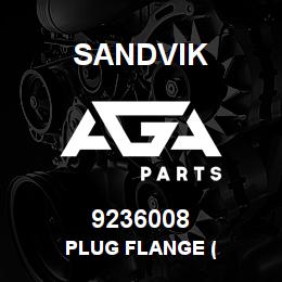9236008 Sandvik PLUG FLANGE ( | AGA Parts