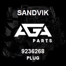 9236268 Sandvik PLUG | AGA Parts