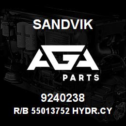 9240238 Sandvik R/B 55013752 HYDR.CYLINDER RB | AGA Parts