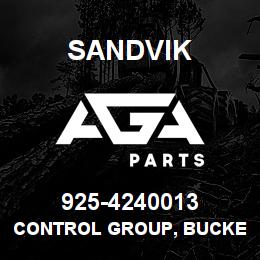 925-4240013 Sandvik CONTROL GROUP, BUCKET | AGA Parts
