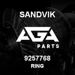 9257768 Sandvik RING | AGA Parts