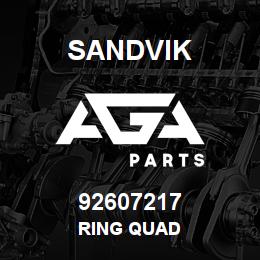 92607217 Sandvik RING QUAD | AGA Parts
