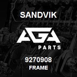 9270908 Sandvik FRAME | AGA Parts