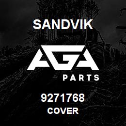 9271768 Sandvik COVER | AGA Parts