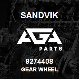 9274408 Sandvik GEAR WHEEL | AGA Parts