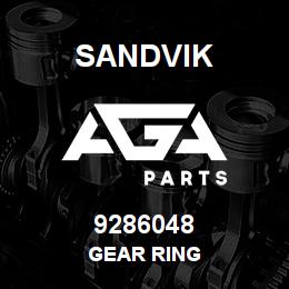 9286048 Sandvik GEAR RING | AGA Parts