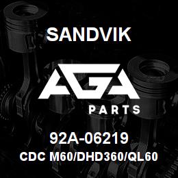 92A-06219 Sandvik CDC M60/DHD360/QL60 RING BIT 219TC | AGA Parts