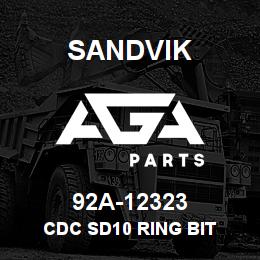92A-12323 Sandvik CDC SD10 RING BIT | AGA Parts