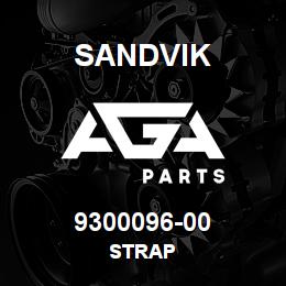 9300096-00 Sandvik STRAP | AGA Parts