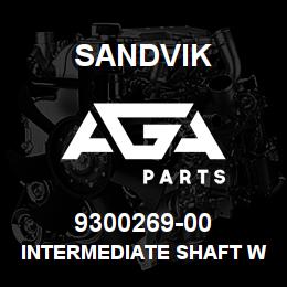 9300269-00 Sandvik INTERMEDIATE SHAFT WITH COUPL. | AGA Parts