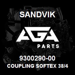 9300290-00 Sandvik COUPLING SOFTEX 38/45 ALU D64 | AGA Parts