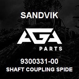 9300331-00 Sandvik SHAFT COUPLING SPIDEX 14/16 | AGA Parts