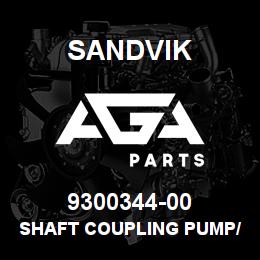 9300344-00 Sandvik SHAFT COUPLING PUMP/MOTOR 25/28 | AGA Parts