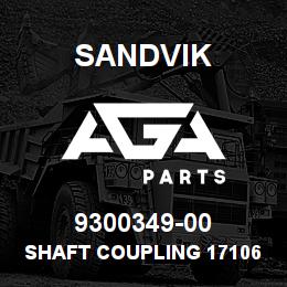 9300349-00 Sandvik SHAFT COUPLING 1710616 1710634 | AGA Parts