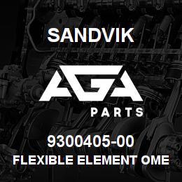 9300405-00 Sandvik FLEXIBLE ELEMENT OMEGA 80 HDY. | AGA Parts