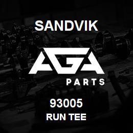 93005 Sandvik RUN TEE | AGA Parts