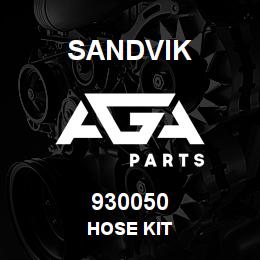 930050 Sandvik HOSE KIT | AGA Parts