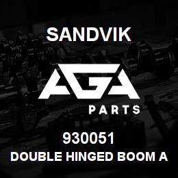930051 Sandvik DOUBLE HINGED BOOM ASSY- RODHANDLER | AGA Parts