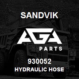 930052 Sandvik HYDRAULIC HOSE | AGA Parts