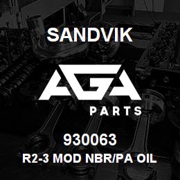 930063 Sandvik R2-3 MOD NBR/PA OIL SEAL | AGA Parts