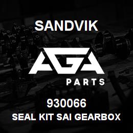 930066 Sandvik SEAL KIT SAI GEARBOX ASSY- RODH | AGA Parts