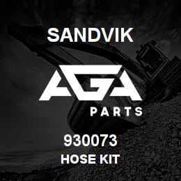 930073 Sandvik HOSE KIT | AGA Parts