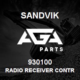 930100 Sandvik RADIO RECEIVER CONTROL BOX- RO RB | AGA Parts