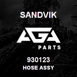 930123 Sandvik HOSE ASSY | AGA Parts