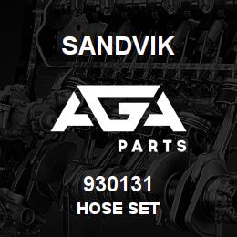 930131 Sandvik HOSE SET | AGA Parts